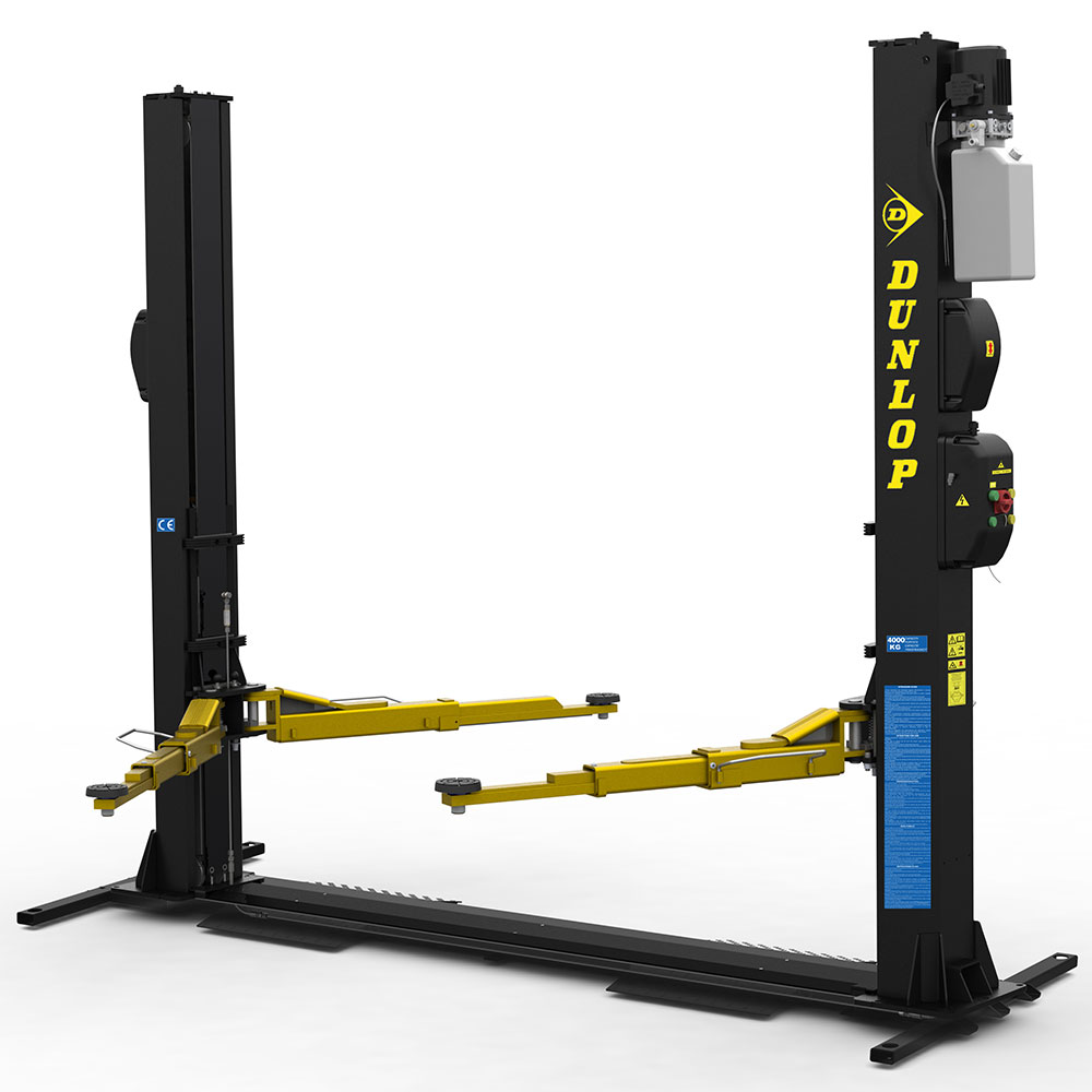 Dunlop DL 240B+ 2柱式提升机提升4吨H基架